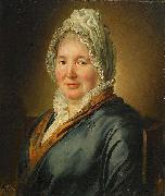 unknow artist Portrait of Christina Elisabeth Hjorth France oil painting artist